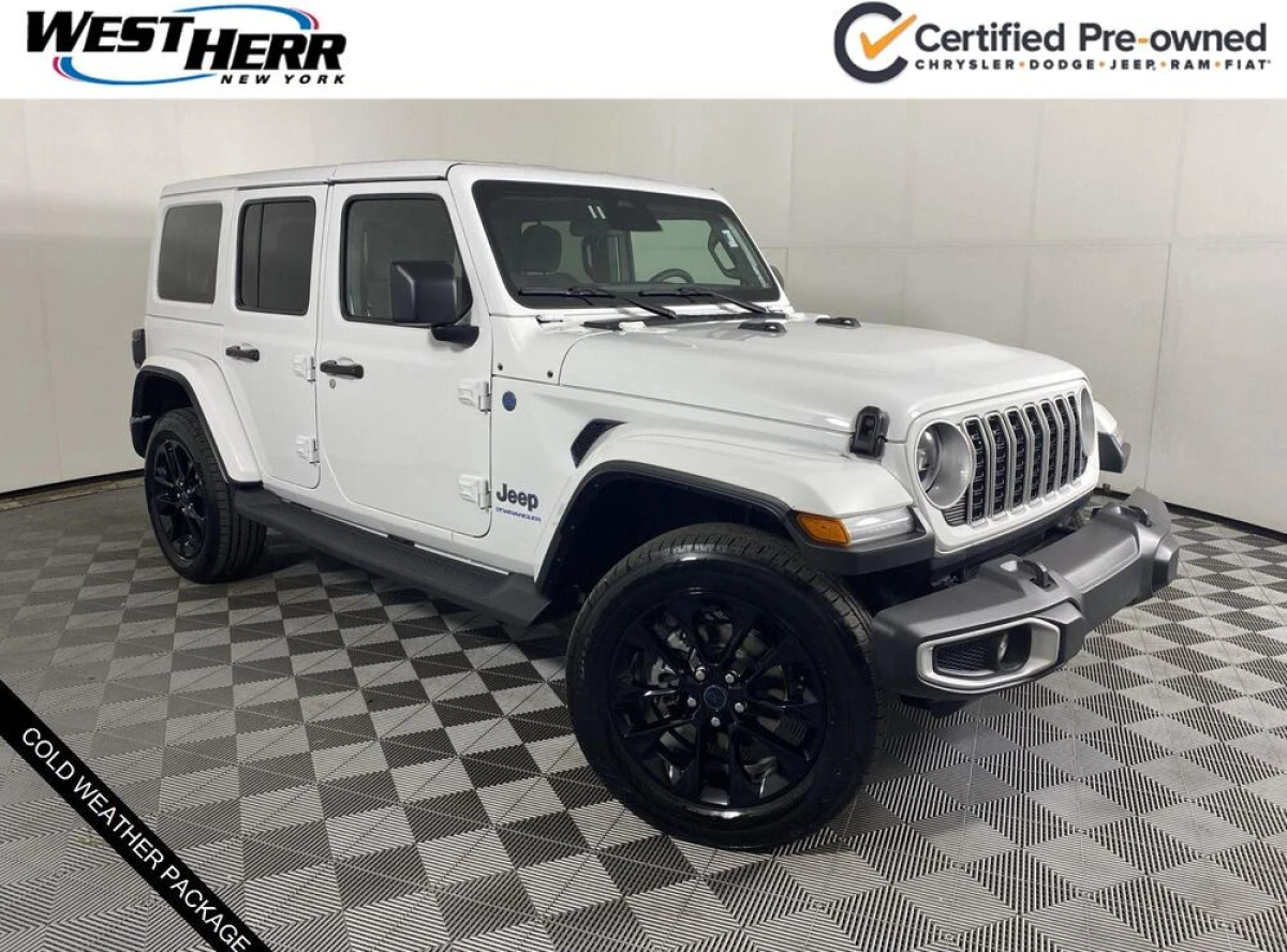 Certified Pre-Owned 2025 Jeep Wrangler 4xe Sahara